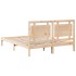 Cama extralarga sin colchón madera maciza 140x210