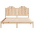 Cama extralarga sin colchón madera maciza 140x210