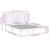 Cama extralarga sin colchón madera maciza 140x210