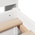 Estructura de cama sin colchón madera maciza de pino 160x200