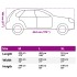 Funda coche completa SUV protección antigranizo M