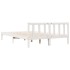 Cama extralarga sin colchón madera maciza pino blanca