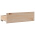 Cama con estantería sin colchón madera maciza de pino