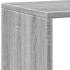 Estantería madera de ingeniería gris Sonoma 137,5x29x137,5