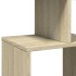 Estantería de madera de ingeniería roble Sonoma 92x29x188