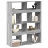 Separador de ambientes madera gris Sonoma 100x33x125,5