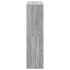 Separador de ambientes madera gris Sonoma 100x33x125,5