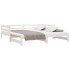Sofá cama nido madera maciza de pino blanco 90x200