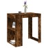 Mesa alta de bar madera ingeniería roble ahumado