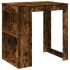 Mesa alta de bar madera ingeniería roble ahumado