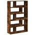 Separador de ambientes madera roble ahumado 100x33x156,5