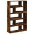 Separador de ambientes madera roble ahumado 100x33x156,5