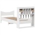 Estructura cama sin colchón madera maciza pino blanca