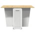Mesa de comedor plegable mariposa Corona madera pino