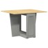 Mesa de comedor plegable mariposa Corona madera maciza
