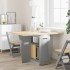 Mesa de comedor plegable mariposa Corona madera maciza