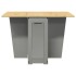 Mesa de comedor plegable mariposa Corona madera maciza