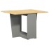 Mesa de comedor plegable mariposa Corona madera maciza
