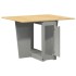 Mesa de comedor plegable mariposa Corona madera maciza