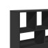 Separador de ambientes madera ingeniería negro 100x33x94,5