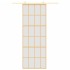 Puerta corredera dorada vidrio ESG esmerilado aluminio