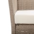 Sillones de jardín con cojines 2 unidades ratán sintético