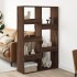 Separador de ambientes madera marrón roble 100x33x155,5