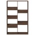 Separador de ambientes madera marrón roble 100x33x155,5