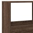 Separador de ambientes madera marrón roble 100x33x155,5
