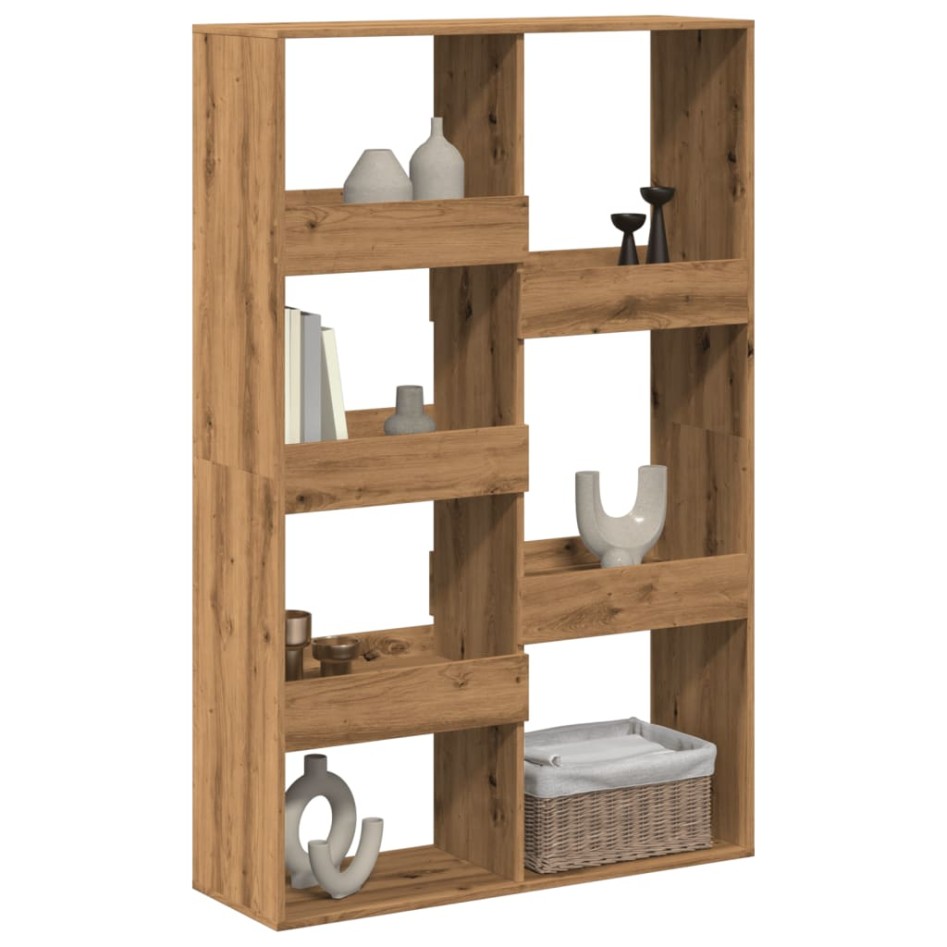 Separador de ambientes madera roble artisian 100x33x155,5