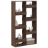 Separador de ambientes madera marrón roble 100x33x175