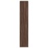 Separador de ambientes madera marrón roble 100x33x175