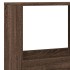 Separador de ambientes madera marrón roble 100x33x175