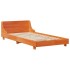 Estructura de cama sin colchón madera maciza marrón 90x190