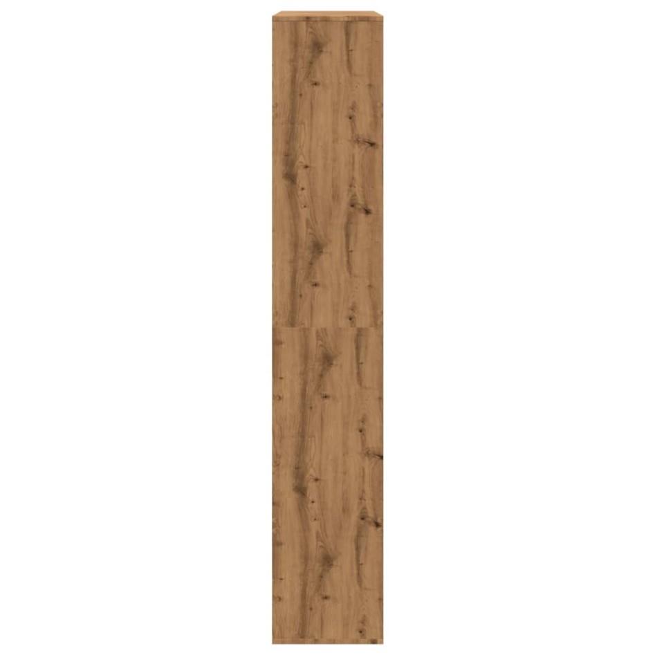 Separador de ambientes madera roble artisian 100x33x187,5