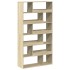 Estantería de madera de ingeniería roble Sonoma 100x33x187,5