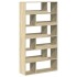 Estantería de madera de ingeniería roble Sonoma 100x33x187,5