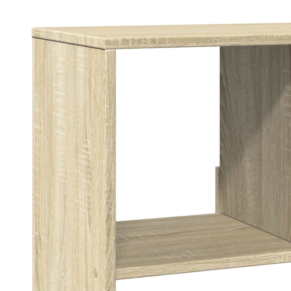 Estantería de madera de ingeniería roble Sonoma 100x33x187,5