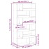 Estantería de madera de ingeniería roble Sonoma 100x33x187,5