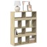Estantería de madera de ingeniería roble Sonoma 100x33x125,5