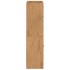 Aparador alto con puertas madera roble artisian 68x37x142