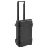 Maletín portátil de vuelo PP negro 55x35x22,5