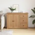 Aparador con cajones Panama madera maciza pino 112x40x80