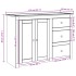 Aparador con cajones Panama madera maciza pino 112x40x80