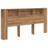 Cabecero armario madera roble artisian 200x18,5x102,5