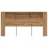 Cabecero armario madera roble artisian 200x18,5x102,5