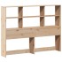 Estructura de cama sin colchón madera maciza de pino 160x200