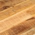 Tablero de mesa ovalado madera maciza mango rugosa