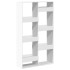 Estantería de madera de ingeniería blanca 100x33x175