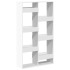 Estantería de madera de ingeniería blanca 100x33x175